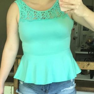 Peplum top